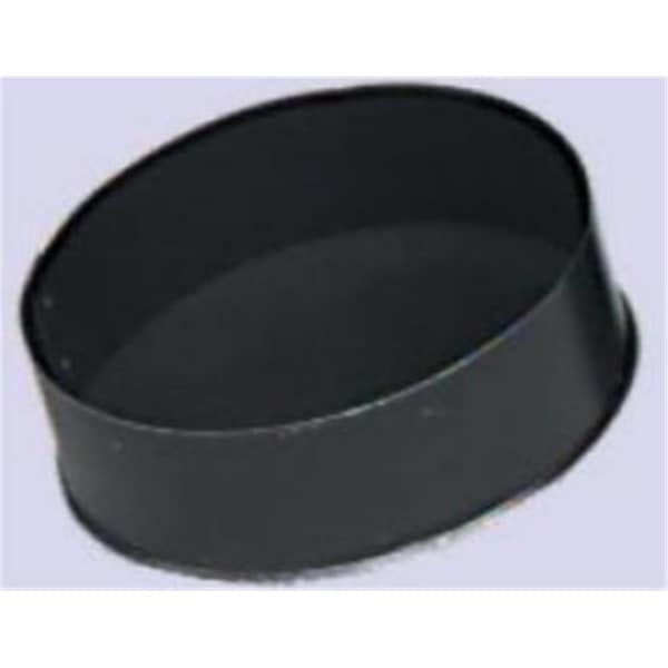 Perfectpillows Gray Metal Products Inc. 6-603LE 6 Inch 24-ga Snap-Lock Black Stovepipe Tee Cover PE2547973 - main